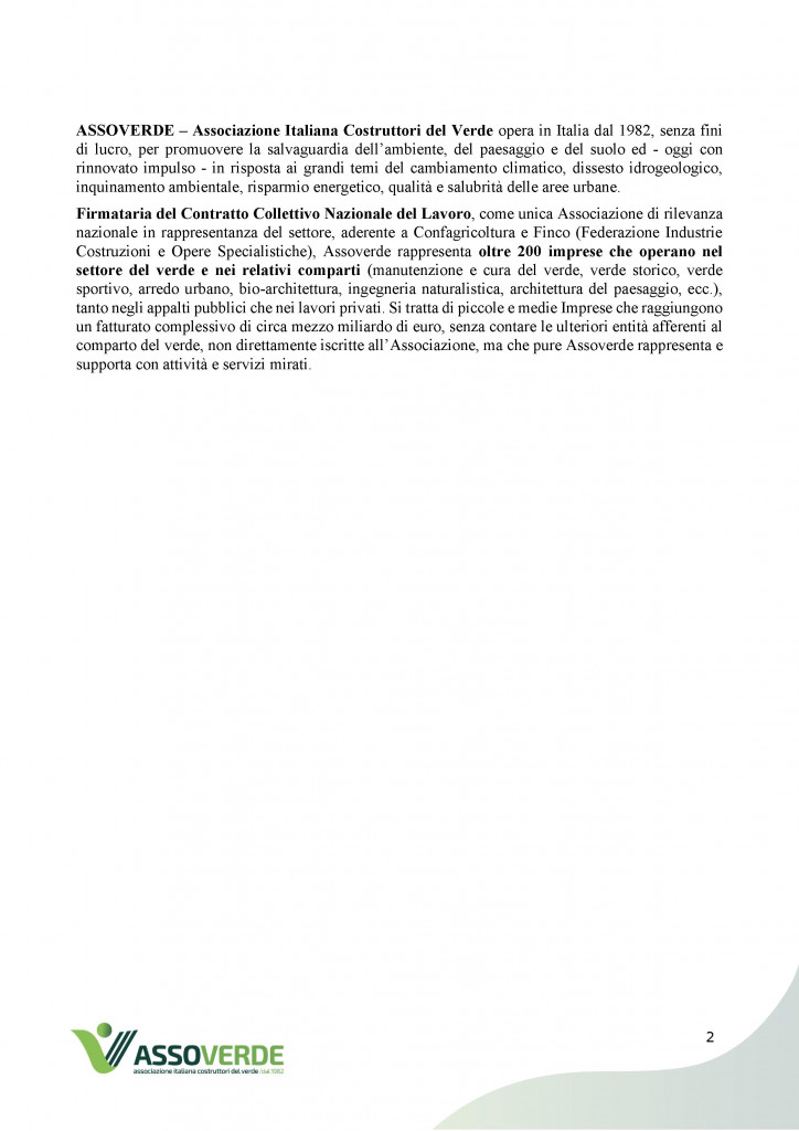 COMUNICATO STAMPA Rosi Sgaravatti presidente Assoverde_2 - 0002