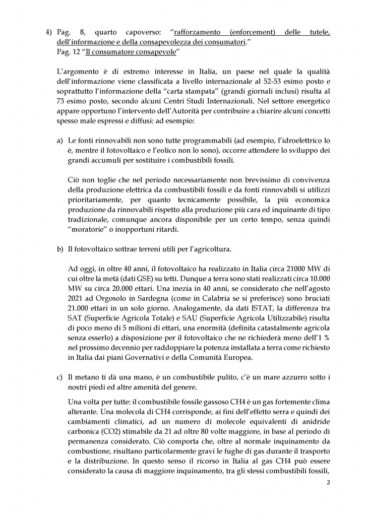 Consultazione ARERA 22.11.21 - Intervento FINCO- ing. U. Rocca - 0002